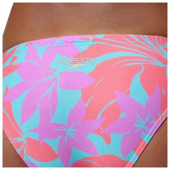 Speedo Γυναικείο μαγιό Allover Digital Hipster Brief